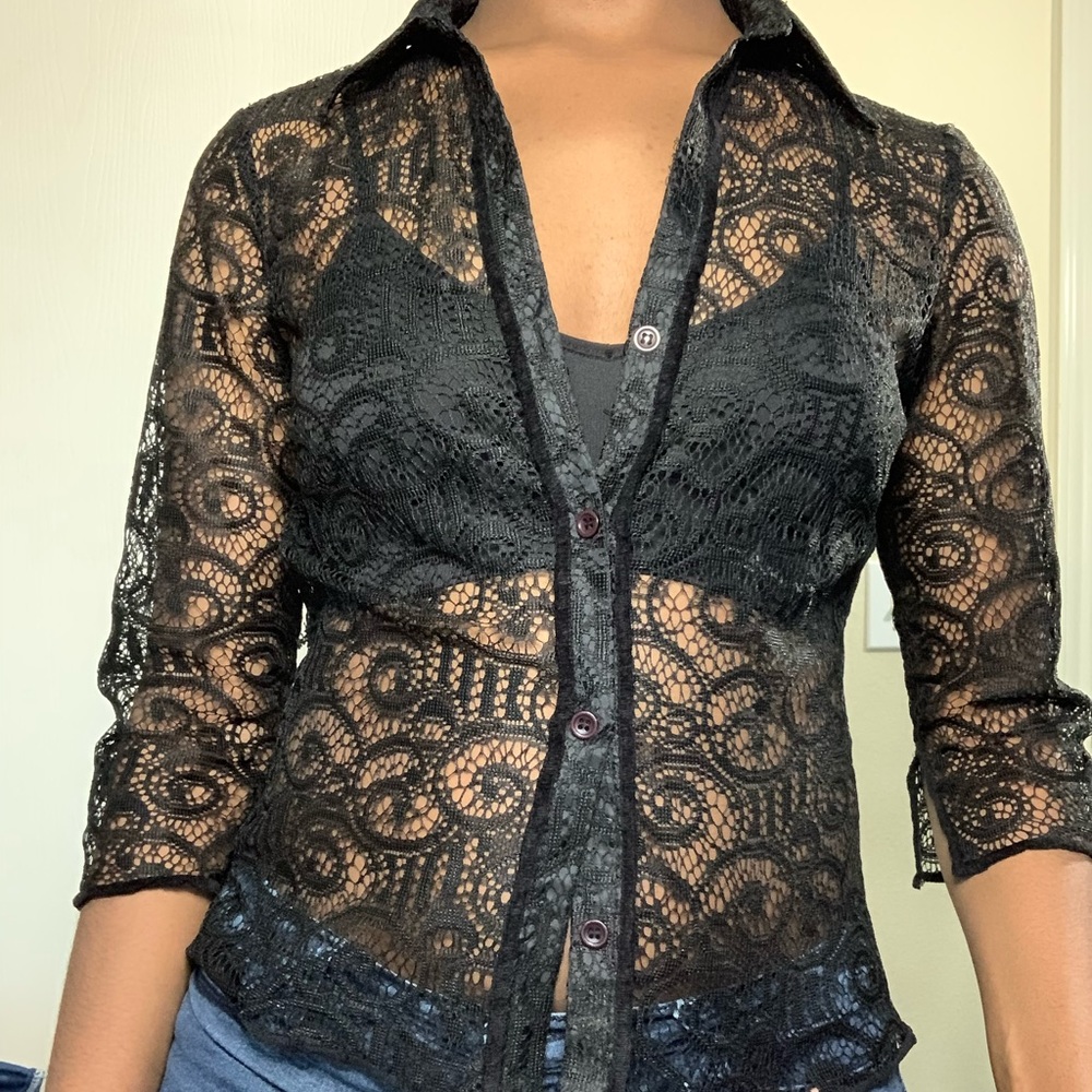 See through top
